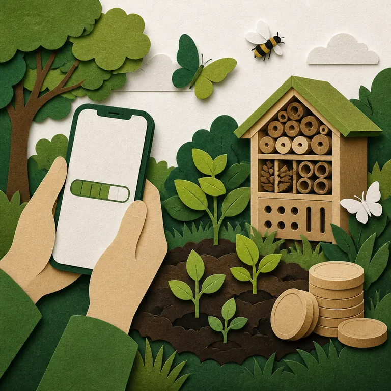 Crowdfunding-Kampagne für ein konkretes Naturschutzprojekt
